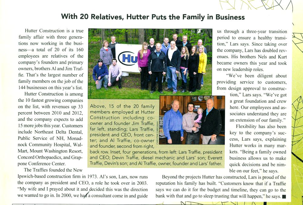 Hutter Puts the Family in Business!