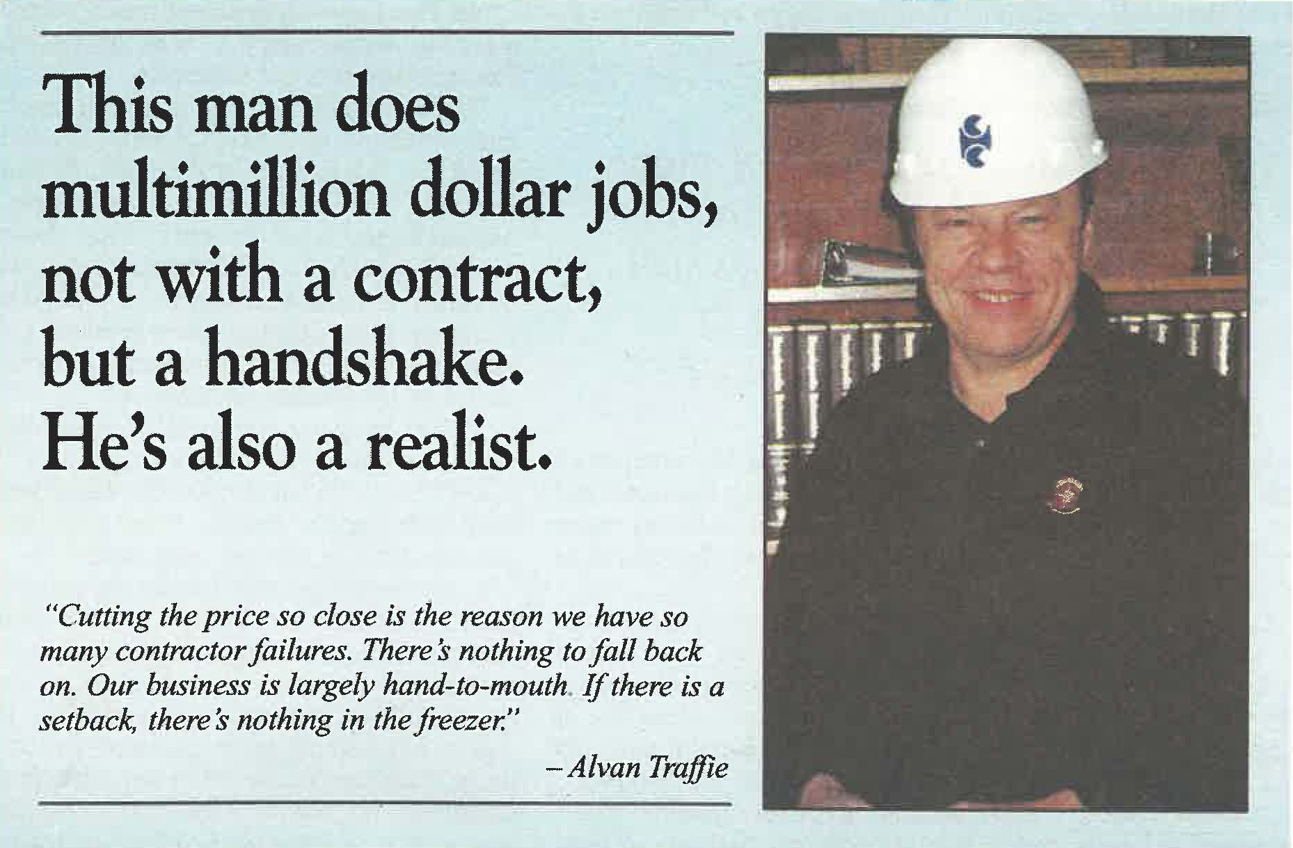 NHBR, April 1997, A Handshake is Good Enough