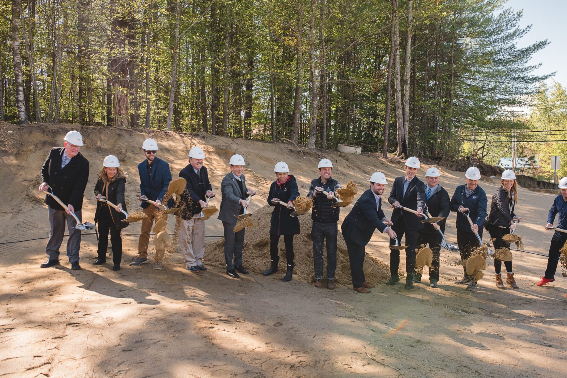 River Turn Woods Groundbreaking