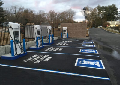 EVgo Charging Station, Sturbridge, MA